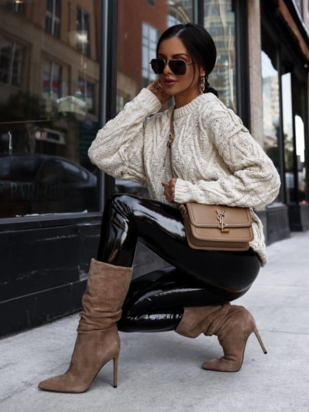 Marc Fisher Romy Slouch Mid Calf Boot
